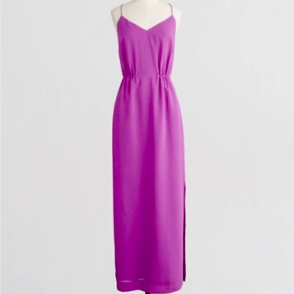 J crew purple dress, never worn, tags attached, size 4